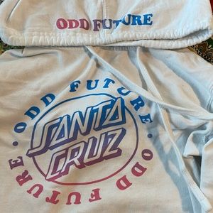 Odd FuturexSanta Cruz hoodie